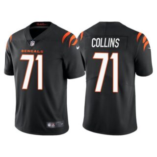 Men's Cincinnati Bengals La'el Collins Black Vapor Limited Stitched Jersey