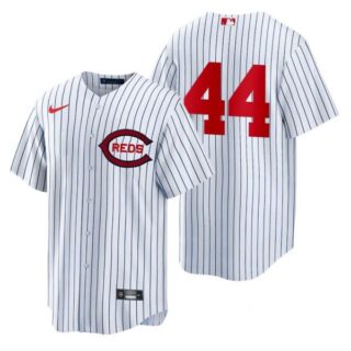 Youth Cincinnati Reds Aristides Aquino 2022 Field of Dreams White Stitched Jersey