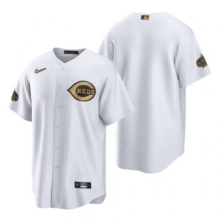 Men's Cool Base Cincinnati Reds 2022 MLB All-Star Game White Stitched Jersey