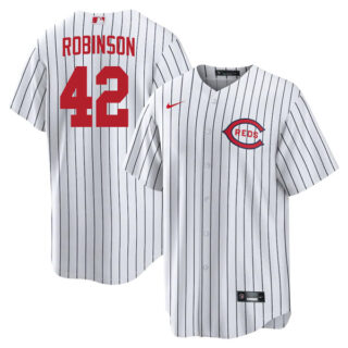 Youth Chicago Cubs Jackie Robinson 2022 Field of Dreams Cream Stitched Jersey With Name