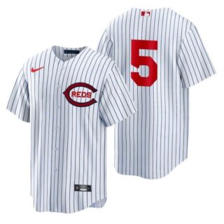 Youth Cincinnati Reds Johnny Bench 2022 Field of Dreams White Stitched Jersey