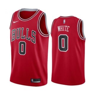 Men's Coby White Chicago Bulls Basketball Jersey Red