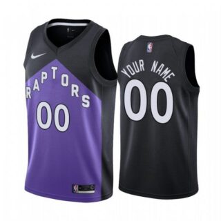 Men's Custom Toronto Raptors Basketball Jersey Purple