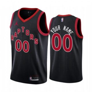 Men's Custom Toronto Raptors Basketball Jersey Black