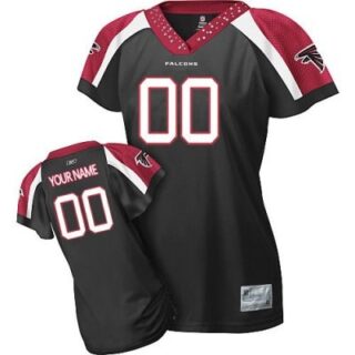 Customized Atlanta Falcons Jersey Women field flirt fashion football Jersey