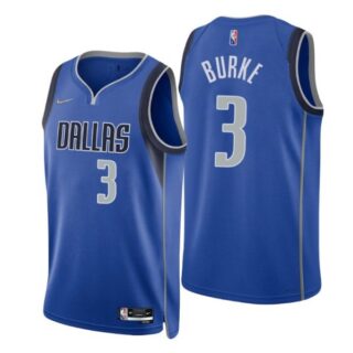 Men's Trey Burke Dallas Mavericks 75th Anniversary Diamond Jersey