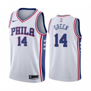 Men's Danny Green Philadelphia 76ers Basketball Jersey White