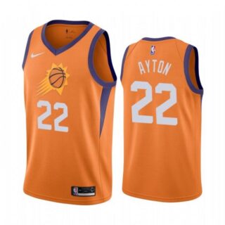 Men's Deandre Ayton Phoenix Suns Basketball Jersey Orange