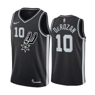 Men's DeMar DeRozan San Antonio Spurs Basketball Jersey Black
