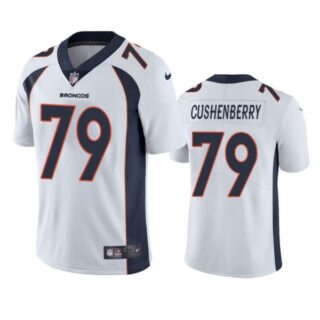 Men's Lloyd Cushenberry Denver Broncos Limited Footbal Jersey White