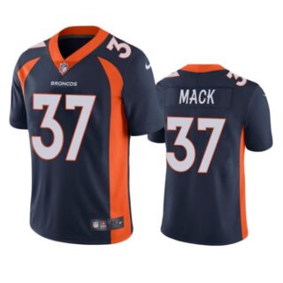 Men's Marlon Mack Denver Broncos Limited Footbal Jersey Navy
