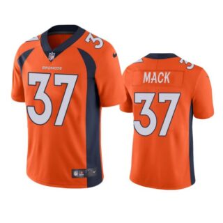 Men's Marlon Mack Denver Broncos Limited Footbal Jersey Orange