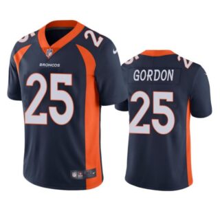 Men's Melvin Gordon Denver Broncos Limited Footbal Jersey Navy