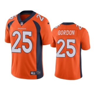 Men's Melvin Gordon Denver Broncos Limited Footbal Jersey Orange