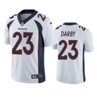 Men's Ronald Darby Denver Broncos Limited Footbal Jersey White