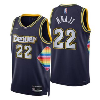 Men's Zeke Nnaji Denver Nuggets 75th Anniversary Diamond Jersey