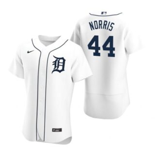Men's Daniel Norris Detroit Tigers Flex Base Jersey White