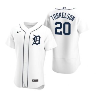 Men's Spencer Torkelson Detroit Tigers Flex Base Jersey White