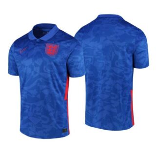 Men's Blank England National Royal Blue Away Jersey