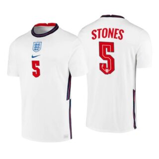 Men's John Stones England National White Home Jersey