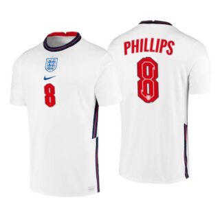 Men's Kalvin Phillips England National White Home Jersey