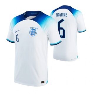 Youth Harry Maguire England National Team White Home Soccer Jersey 2022-23