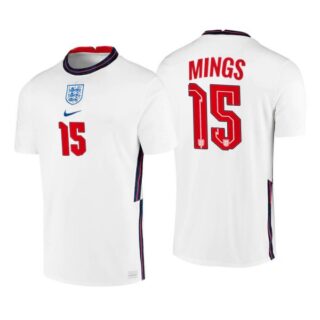 Men's Tyrone Mings England National White Home Jersey