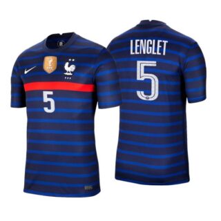 Men's Clement Lenglet France National Blue Home Jersey