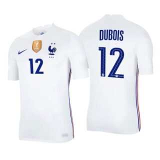 Men's Leo Dubois France National White Away Jersey