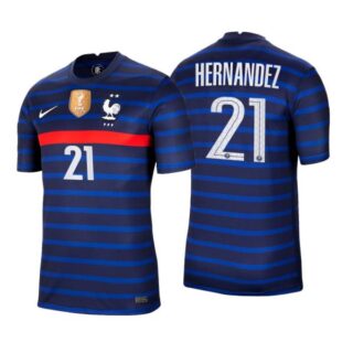 Men's Lucas Hernandez France National Blue Home Jersey