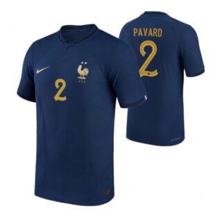 Men's Benjamin Pavard France National Team Navy Home 2022-23 Jersey