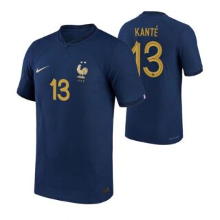 Men's N'Golo Kante France National Team Navy Home 2022-23 Jersey