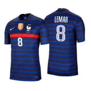 Men's Thomas Lemar France National Blue Home Jersey