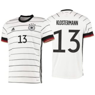 Men's Lukas Klostermann Germany National Soccer Team White Home Jersey