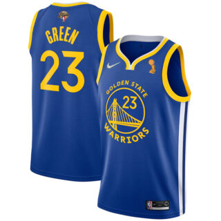 Men's Golden State Warriors Draymond Green 2022 NBA Champions Stitched Jersey Royal