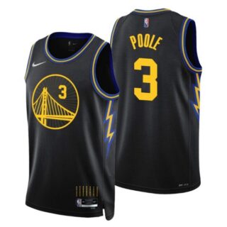 Men's Jordan Poole Golden State Warriors 75th Anniversary Diamond Jersey