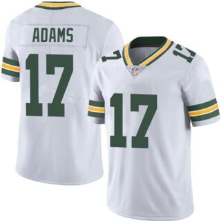 Men's #17 Davante Adams Green Bay Packers Limited Jersey Stitched White