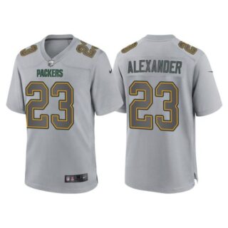 Men's Green Bay Packers Jaire Alexander Gray Atmosphere Fashion Stitched Jersey