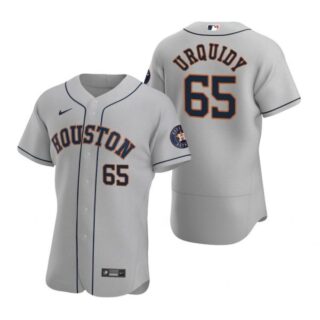 Men's Jose Urquidy Houston Astros Flex Base Jersey Gray