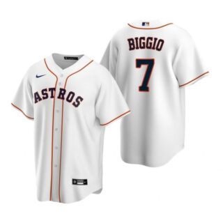 Men's Craig Biggio Houston Astros Cool Base Jersey White