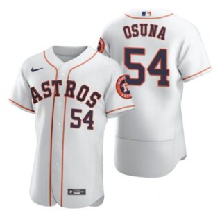 Men's Roberto Osuna Houston Astros Flex Base Jersey White