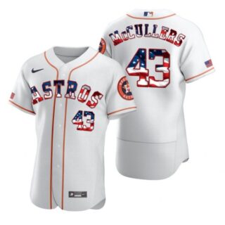 Men's Lance Mccullers Jr. Houston Astros Flex Base Jersey White Stars