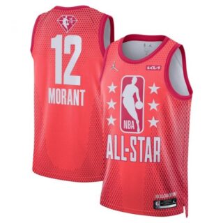 Men's Ja Morant 2022 All-Star Game Swingman Stitched Jersey - Maroon