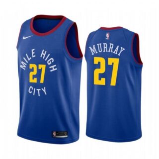 Men's Jamal Murray Denver Nuggets Basketball Jersey Blue