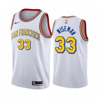 Men's James Wiseman Golden State Warriors Basketball Jersey White Classic