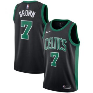 Men's Jaylen Brown Boston Celtics Basketball Jersey Black