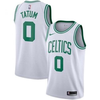 Men's Jayson Tatum Boston Celtics Basketball Jersey White