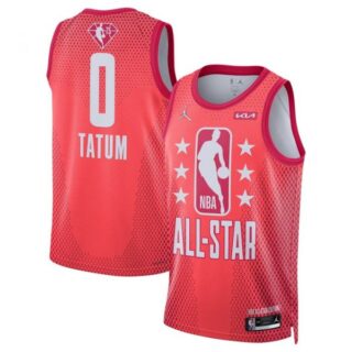 Men's Jayson Tatum 2022 All-Star Game Swingman Stitched Jersey - Maroon