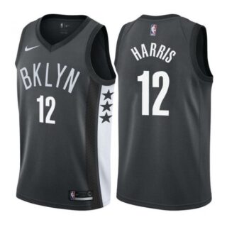 Men's Joe Harris Brooklyn Nets Basketball Jersey Gray