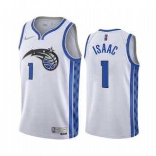 Men's Jonathan Isaac Orlando Magic Basketball Jersey White